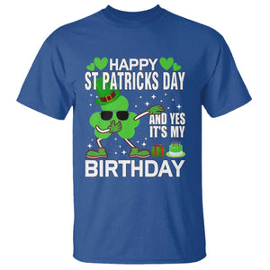 St Patricks Day Birthday T Shirt Born On Saint Paddys Irish Bday Gift TS10 Royal Blue Print Your Wear