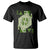 St. Patrick's Day Pub T Shirt Queen of Clubs Fun Green Pub TS10 Black Print Your Wear