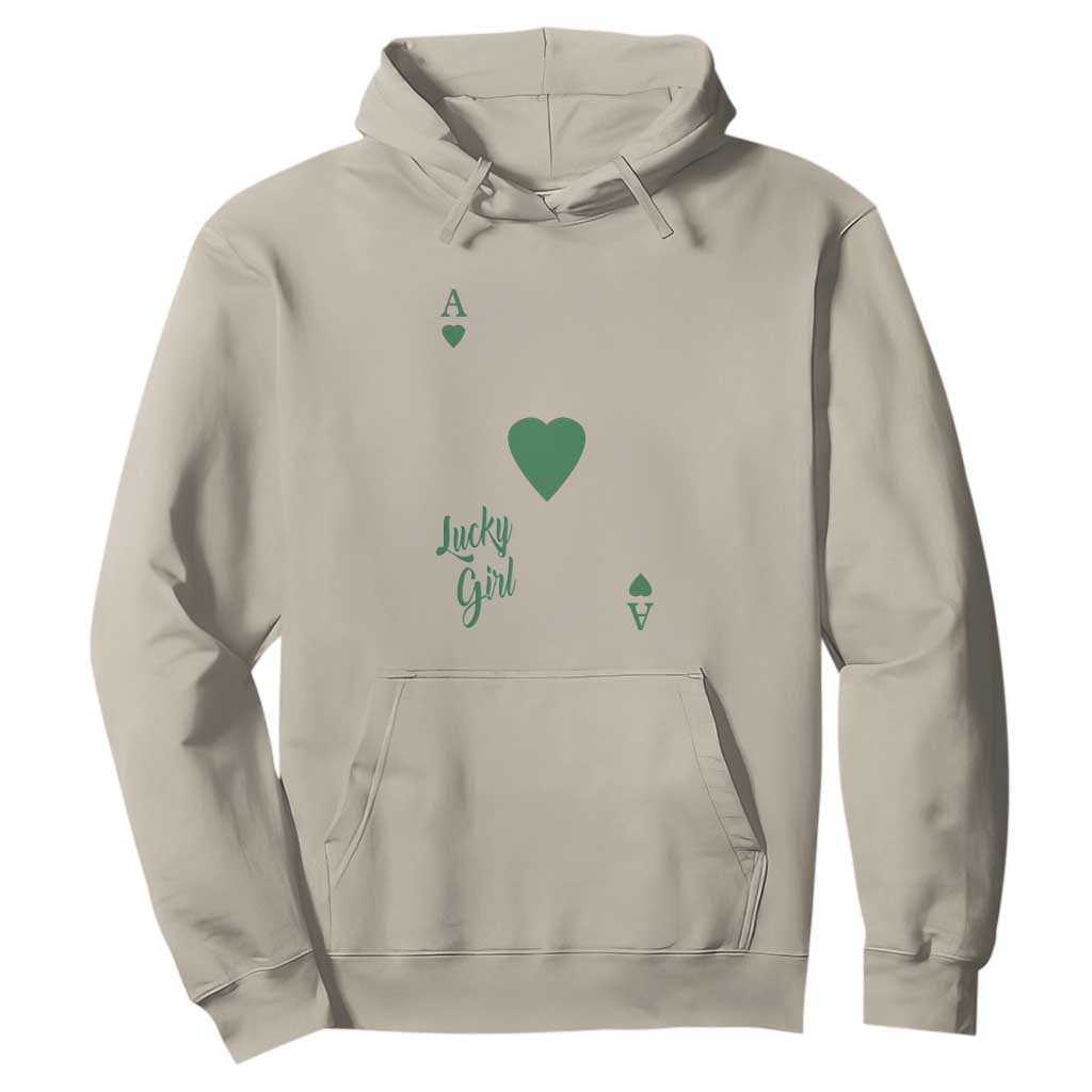 St Patricks Day Irish Lucky Girl Hoodie TS10 Sand Print Your Wear