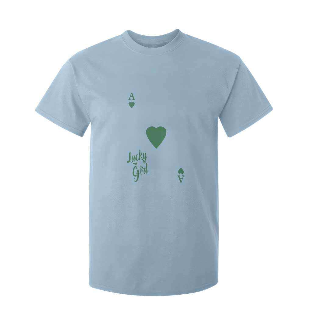 St Patricks Day Irish Lucky Girl T Shirt For Kid TS10 Light Blue Print Your Wear