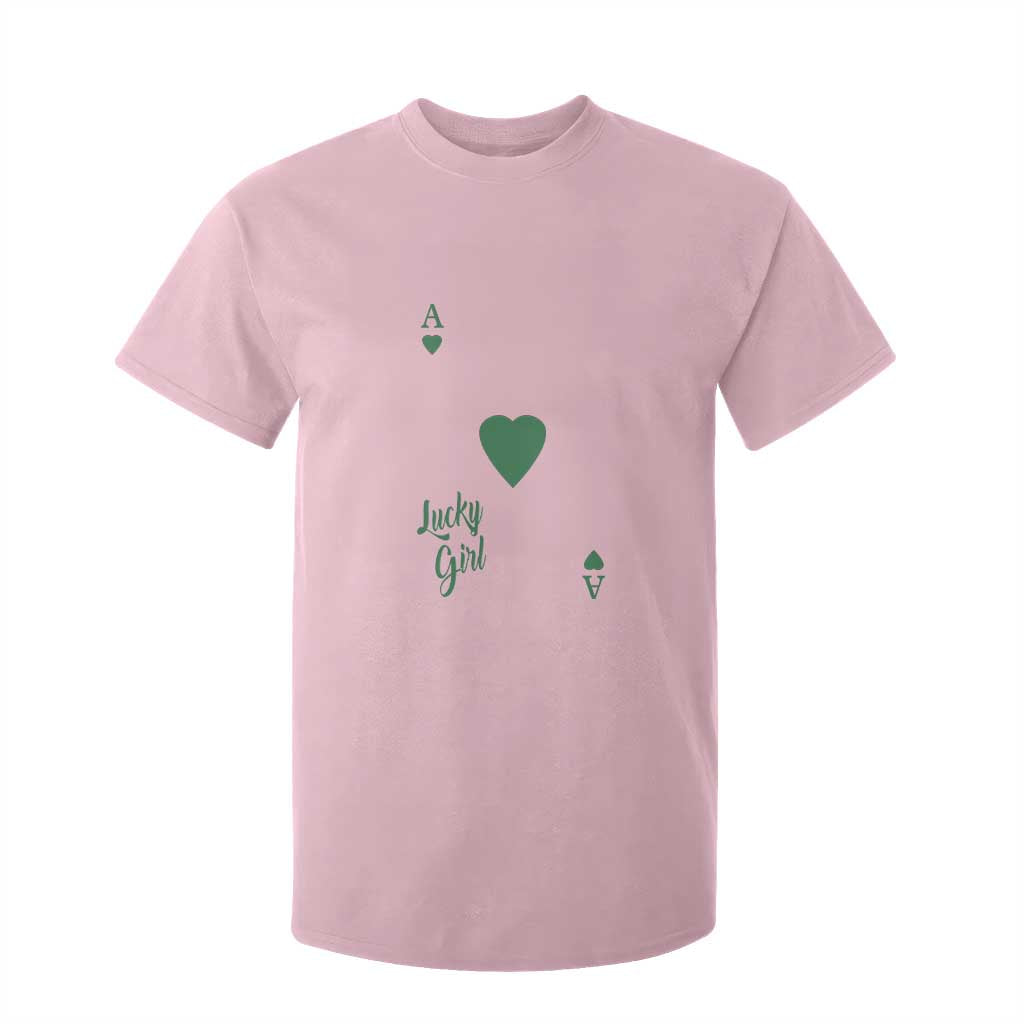 St Patricks Day Irish Lucky Girl T Shirt For Kid TS10 Light Pink Print Your Wear