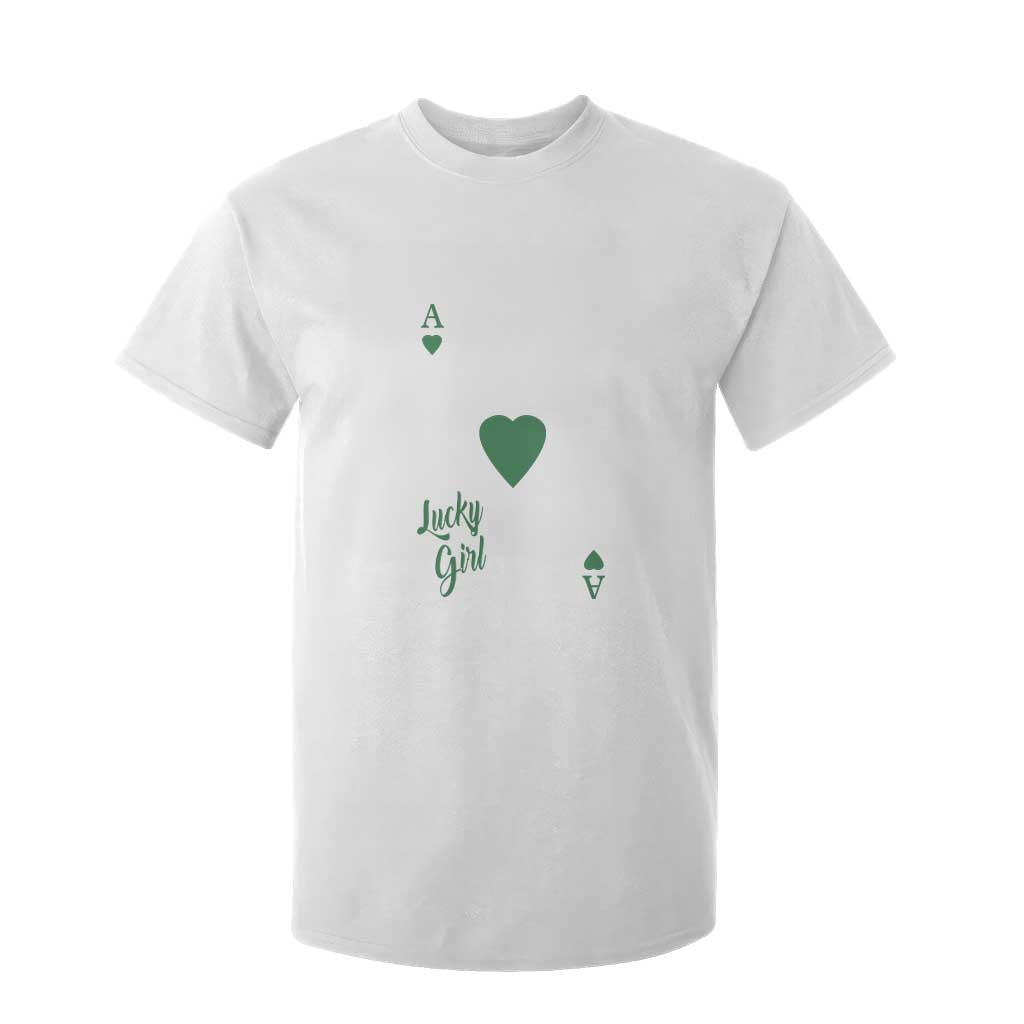 St Patricks Day Irish Lucky Girl T Shirt For Kid TS10 White Print Your Wear
