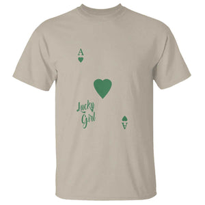 St Patricks Day Irish Lucky Girl T Shirt TS10 Sand Print Your Wear