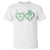 Kiss Me I'm Irish T Shirt Green Heart Locket St. Patrick's Day Pride TS10 White Print Your Wear