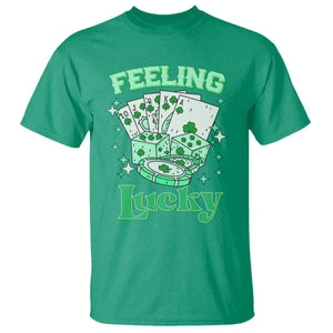 St. Patrick's Day Casino Feeling Lucky T Shirt Las Vegas Girls Trip TS10 Irish Green Print Your Wear