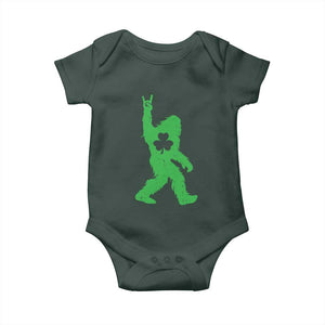 St Patricks Day Bigfoot Baby Onesie Irish Sasquatch Shamrock TS10 Print Your Wear
