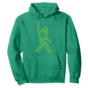 St Patricks Day Bigfoot Hoodie Irish Sasquatch Shamrock TS10 Irish Green Print Your Wear