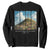 Christian Easter Sweatshirt He Is Not Here He Has Risen TS10 Black Print Your Wear