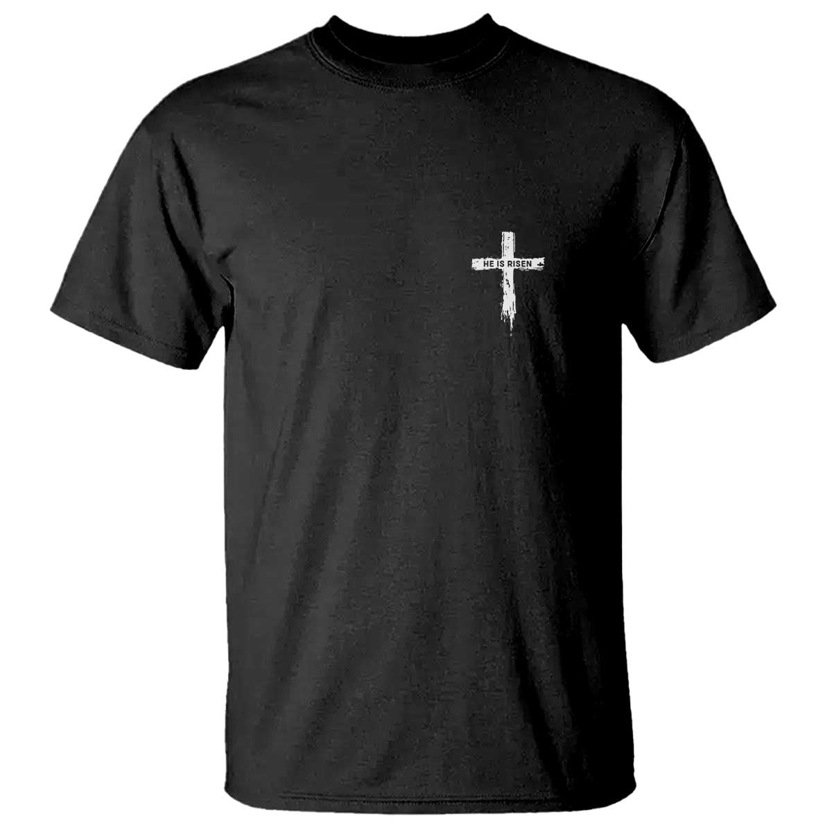 Easter Christian Cross Religious He Is Risen T Shirt TS10 Black Print Your Wear