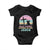 Silly Rabbit Easter Is For Jesus Christians Baby Onesie Cross Religious TS10 Black Print Your Wear