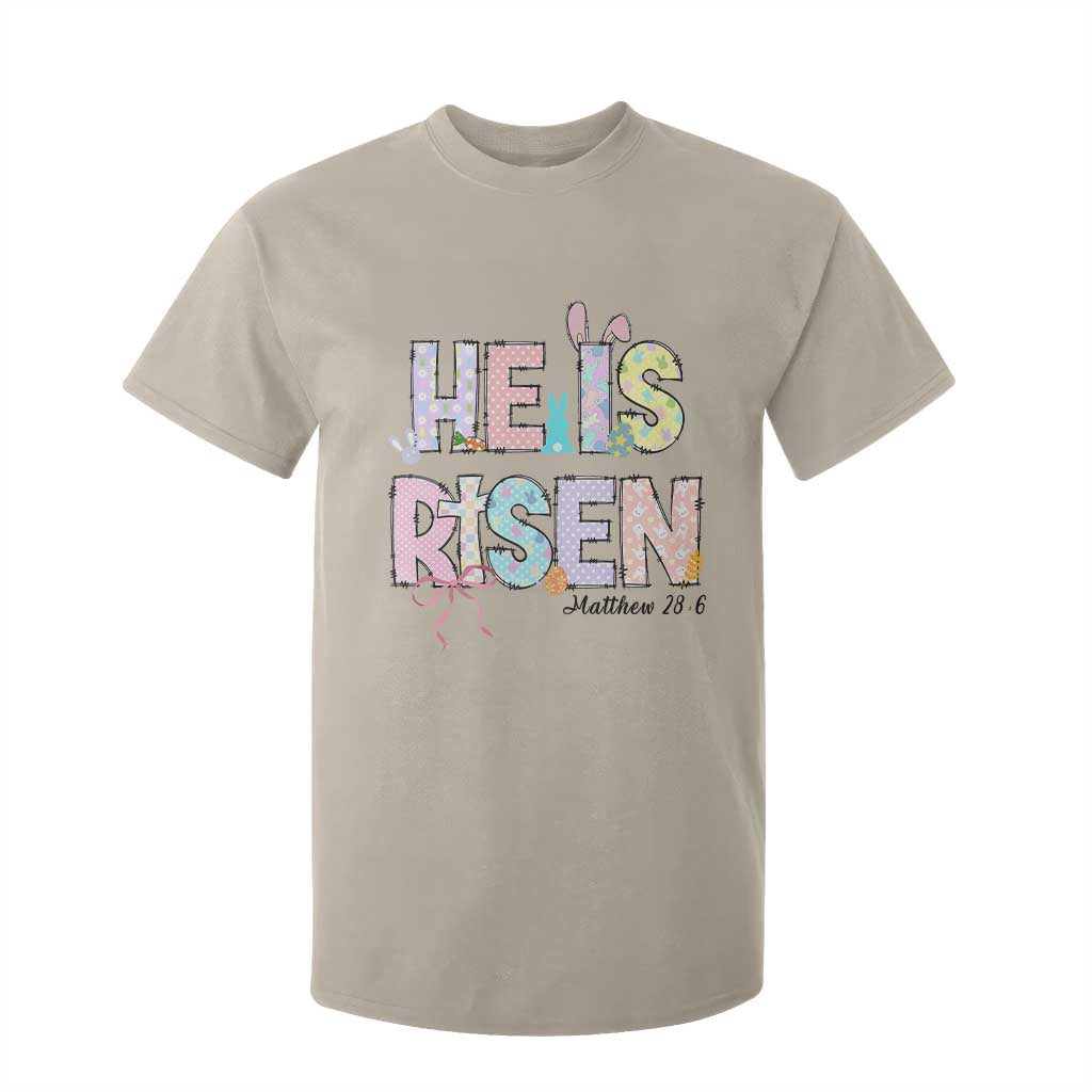 He is Risen Jesus Christian Happy Easter T Shirt For Kid TS10 Sand Print Your Wear