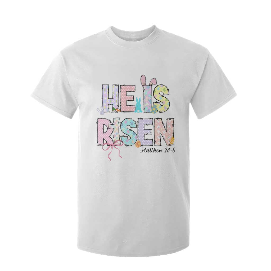 He is Risen Jesus Christian Happy Easter T Shirt For Kid TS10 White Print Your Wear