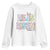 He is Risen Jesus Christian Happy Easter Youth Sweatshirt TS10 White Print Your Wear