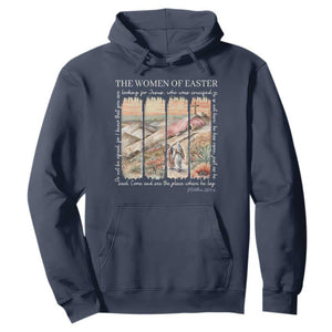 Easter Religious Hoodie Women of Easter He is Risen TS10 Navy Print Your Wear