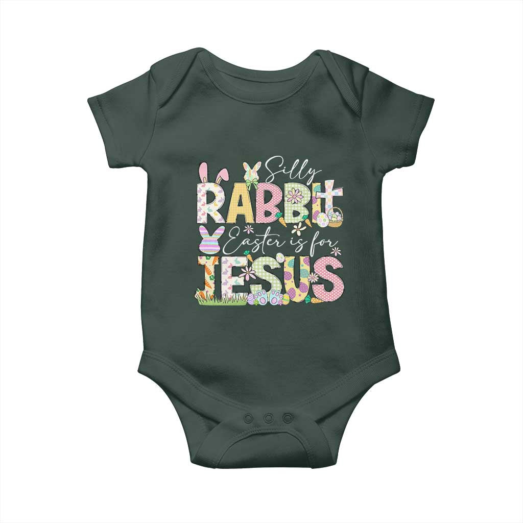 Funny Easter Christian Baby Onesie Silly Rabbit Easter Is For Jesus TS10 Print Your Wear