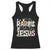Funny Easter Christian Racerback Tank Top Silly Rabbit Easter Is For Jesus TS10 Black Print Your Wear