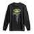He Is Risen Long Sleeve Shirt Cross Jesus Religious Easter TS10 Black Print Your Wear