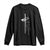 Easter Cross Long Sleeve Shirt Its Not About The Bunny About Lamb TS10 Black Print Your Wear