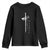 Easter Cross Youth Sweatshirt Its Not About The Bunny About Lamb TS10 Black Print Your Wear
