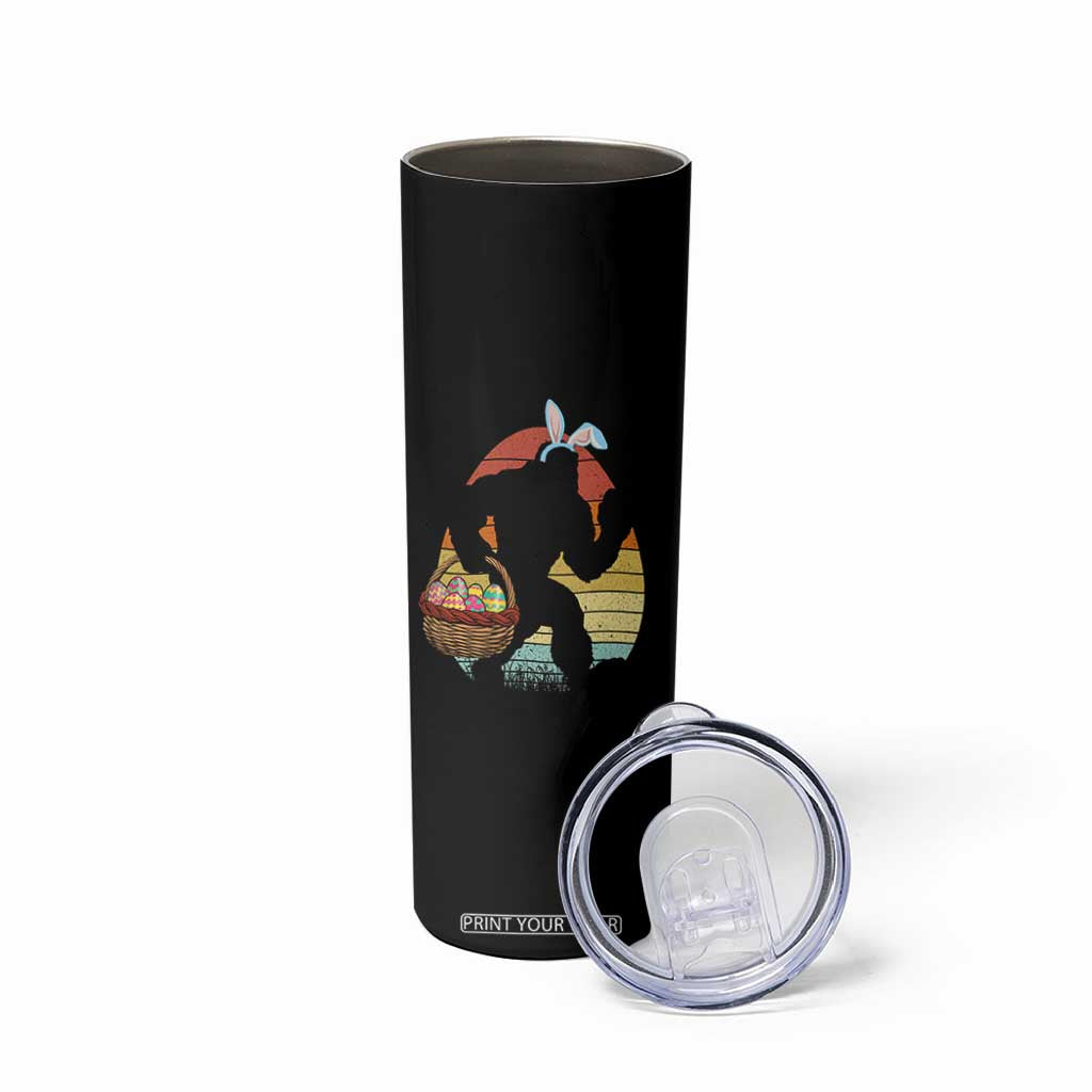 Bigfoot Easter Skinny Tumbler Bunny Sasquatch Eggs Retro TS10 Print Your Wear