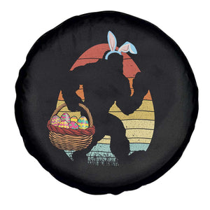 Bigfoot Easter Spare Tire Cover Bunny Sasquatch Eggs Retro TS10 Print Your Wear