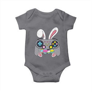 Easter Video Game Baby Onesie Bunny Eggs Gaming Gamer TS10 Charcoal Print Your Wear