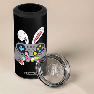 Easter Video Game 4 in 1 Can Cooler Tumbler Bunny Eggs Gaming Gamer TS10 Print Your Wear