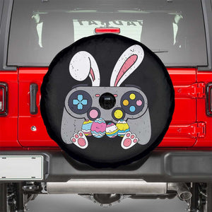 Easter Video Game Spare Tire Cover Bunny Eggs Gaming Gamer TS10 Black Print Your Wear