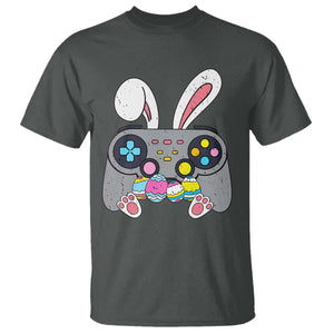 Easter Video Game T Shirt Bunny Eggs Gaming Gamer TS10 Dark Heather Print Your Wear