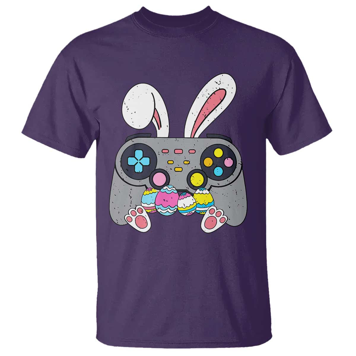 Easter Video Game T Shirt Bunny Eggs Gaming Gamer TS10 Purple Print Your Wear