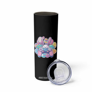 Easter Video Game Skinny Tumbler Cute Bunny Eggs Gaming Gamer TS10 Print Your Wear