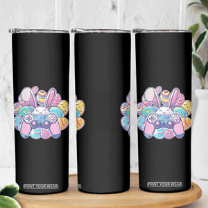 Easter Video Game Skinny Tumbler Cute Bunny Eggs Gaming Gamer TS10 Print Your Wear