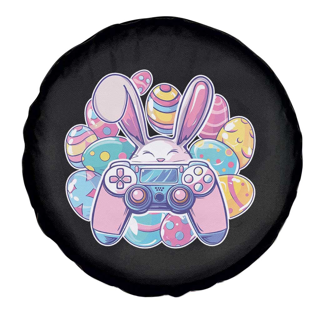 Easter Video Game Spare Tire Cover Cute Bunny Eggs Gaming Gamer TS10 Print Your Wear