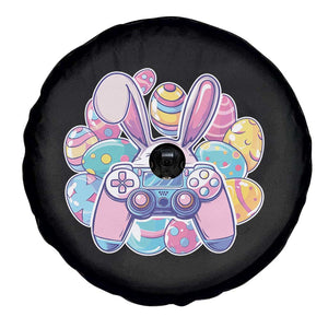 Easter Video Game Spare Tire Cover Cute Bunny Eggs Gaming Gamer TS10 Print Your Wear