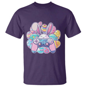 Easter Video Game T Shirt Cute Bunny Eggs Gaming Gamer TS10 Purple Print Your Wear