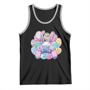 Easter Video Game Tank Top Cute Bunny Eggs Gaming Gamer TS10 Black Athletic Heather Print Your Wear