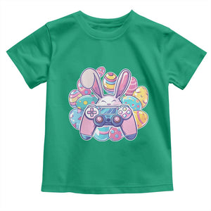 Easter Video Game Toddler T Shirt Cute Bunny Eggs Gaming Gamer TS10 Irish Green Print Your Wear