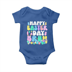 Bruh Easter Baby Onesie Teens Boys Kids Cute Bunny Eggs TS10 Royal Blue Print Your Wear