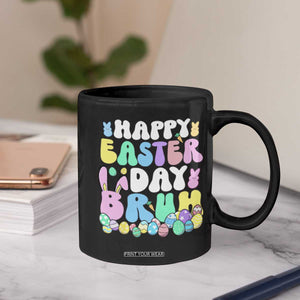 Bruh Easter Coffee Mug Teens Boys Kids Cute Bunny Eggs TS10 Print Your Wear