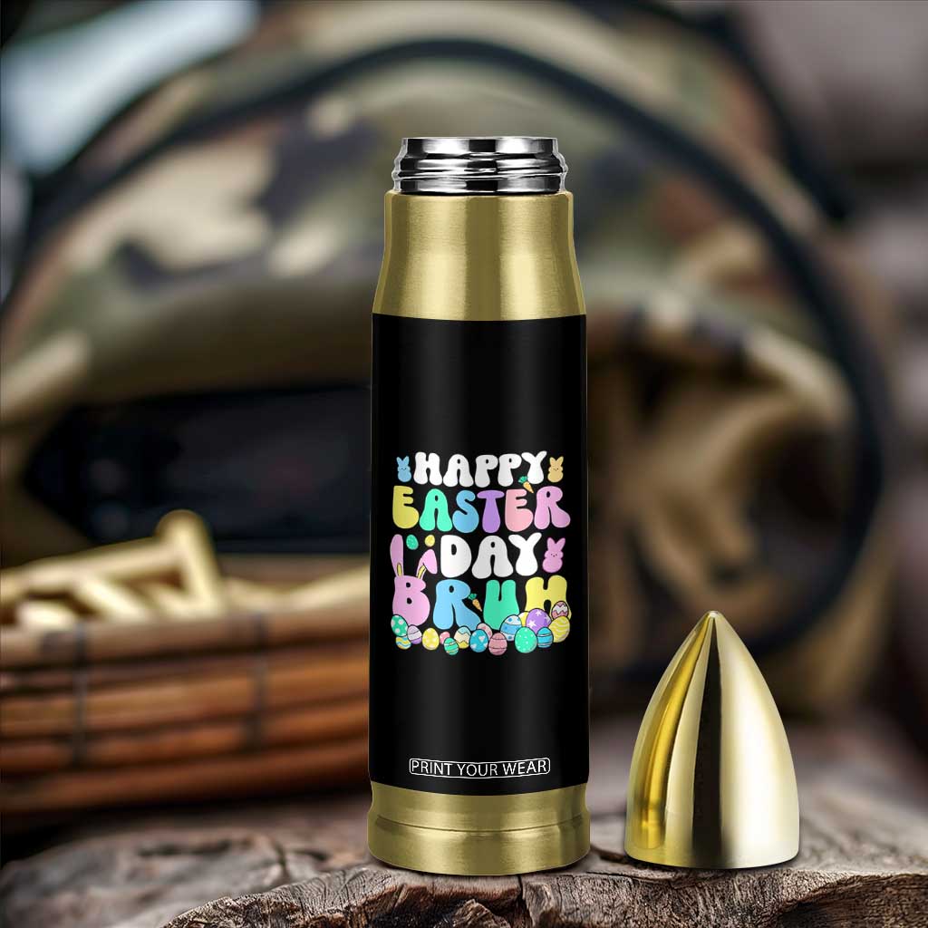Bruh Easter Bullet Tumbler Teens Boys Kids Cute Bunny Eggs TS10 Print Your Wear