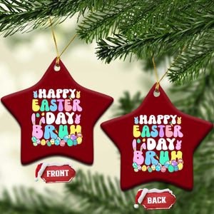 Bruh Easter Ceramic Ornament Teens Boys Kids Cute Bunny Eggs TS10 Print Your Wear