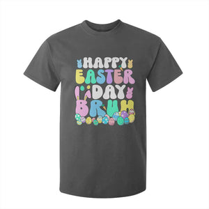 Bruh Easter T Shirt For Kid Teens Boys Kids Cute Bunny Eggs TS10 Dark Heather Print Your Wear