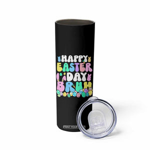 Bruh Easter Skinny Tumbler Teens Boys Kids Cute Bunny Eggs TS10 Print Your Wear