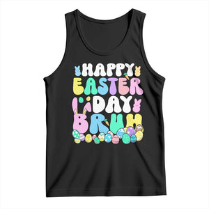 Bruh Easter Tank Top Teens Boys Kids Cute Bunny Eggs TS10 Black Print Your Wear