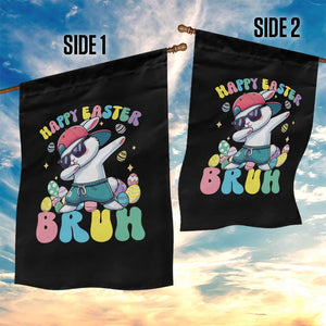 Bruh Easter Garden Flag Funny Bunny Dab Rabbit Dance TS10 Print Your Wear