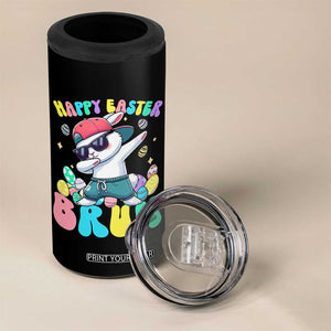 Bruh Easter 4 in 1 Can Cooler Tumbler Funny Bunny Dab Rabbit Dance TS10 Print Your Wear