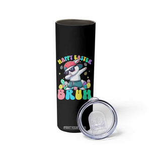 Bruh Easter Skinny Tumbler Funny Bunny Dab Rabbit Dance TS10 Print Your Wear