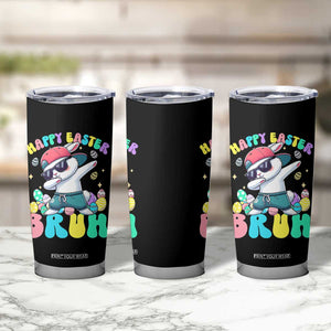 Bruh Easter Tumbler Cup Funny Bunny Dab Rabbit Dance TS10 Print Your Wear