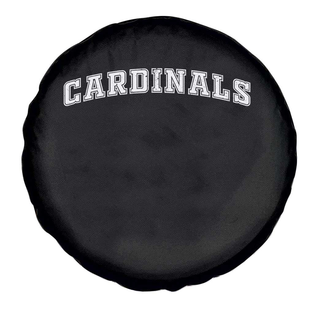 Cardinal Lovers Spare Tire Cover Retro Varsity College Graphic TS10 Print Your Wear