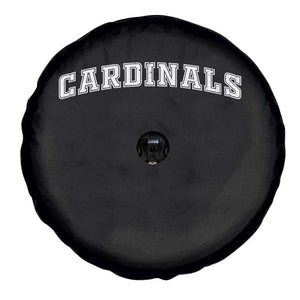 Cardinal Lovers Spare Tire Cover Retro Varsity College Graphic TS10 Print Your Wear